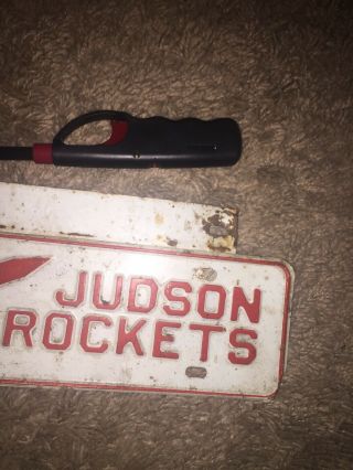 Judson High School Rockets State Champion Vintage License Plate Topper TX 4