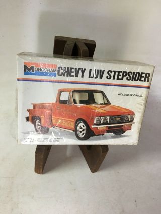 Ultra Rare Monogram Chevy Luv Stepsider Pick - Up 1/24 Scale Model Car Kit 2217