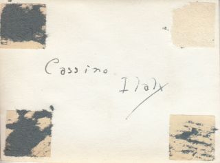WWII Snapshot Photo BOMBED RUINS of MONTE CASSINO 1944 Italy 3 2