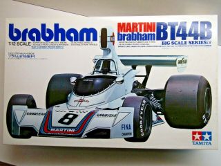 Tamiya 1:12 Vintage Big Scale Martini Brabham Bt44b Ford F1 - - 12018 3500