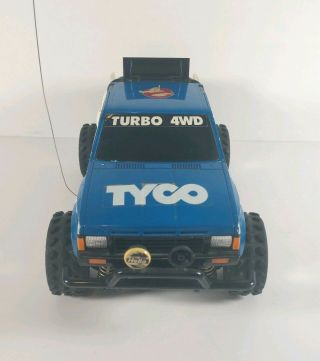 Vintage TYCO R/C Turbo 4WD Nissan Truck Radio Controlled Made by Taiyo in Japan 2