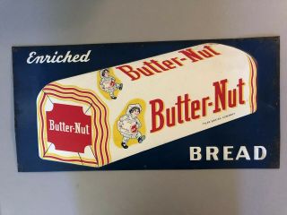 Vintage Enriched Butter - Nut Bread Metal Sign