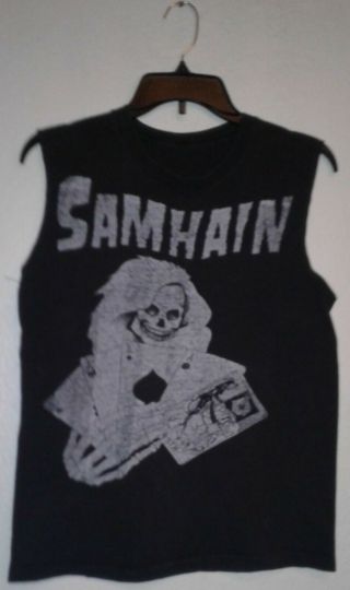 Samhain T Shirt Vintage 1985 Death Cards Punk Metal Hardcore Misfits Danzig
