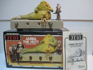 Vintage 1983 Kenner Star Wars Jabba The Hutt Action Playset