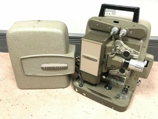 Vintage Bell & Howell 245 Pa Autoload Home Movie Projector 8mm - Steampunk