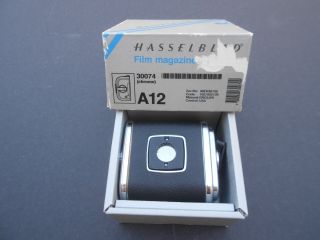 Vtg Hasselblad A12 Film Back -