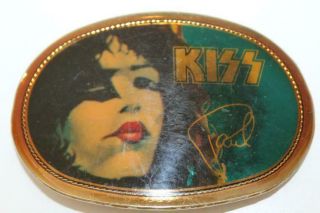Pacifica Vintage Rare 1977 Paul Stanley Kiss Band Belt Buckle 3 1/2 " (1866)