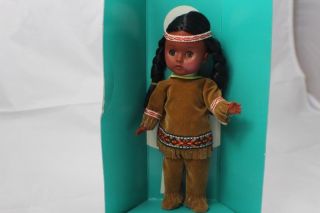 Vintage Ginny North American Indian 1840 Vogue 8 " Doll Is Is Not