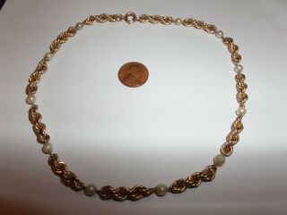 Vintage Hsb Necklace Harry S Bick 16 " Weighs 25.  8 Grams Signed