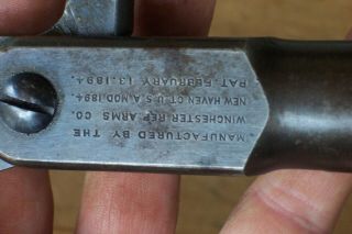 Antique Winchester 25 - 35 Old Gun Cartridge Reloading Tool 1894 Patent Date 25 - 35 3