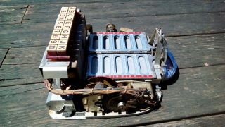 Vintage,  Seeburg 100 Wall O Matic Jukebox with Key 7