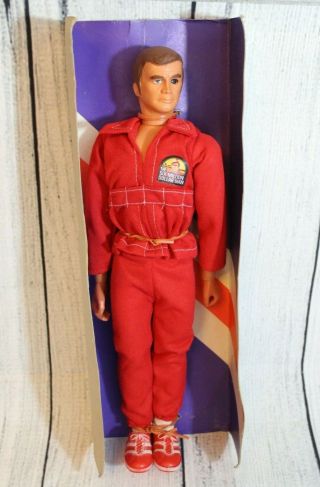 The Six Million Dollar Man Lee Majors Action Figure Engine Block Vintage 1975 4