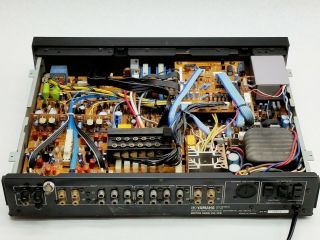 VINTAGE YAMAHA NATURAL SOUND STEREO CONTROL PRE - AMP PREAMPLIFIER C - 70 PARTS 5