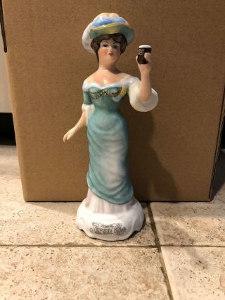 Vintage Pepsi Cola Woman Porcelain Advertising Figurine Gerold - Porzellan German