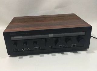 Vintage Yamaha Cr - 66 Ii Stereo Tuner Aux Phono Tape Receiver Amp (watch Video)