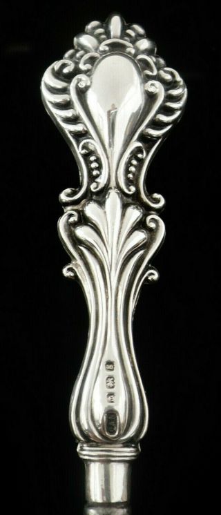 Art Nouveau Silver Button Hook,  Birmingham 1906,  Crisford & Norris Ltd