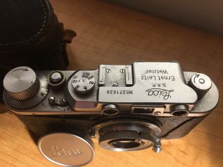 Vintage Leitz No.  271626 Leica 1935 DRP with Case READ 3