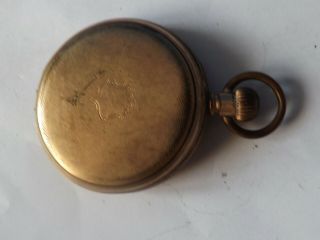 A Vintage Gold Plated Cased Waltham Hunter Pocket Watch