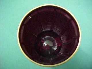 Vintage Trader Vic ' s Port Light Mauna Loa Imperial Ruby Red Drink Glass Tiki Mug 2