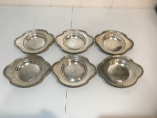 6 Reed And Barton Silver Soldered Serving Dishes 1930’s “st N Plaza” 0147 - Hw2