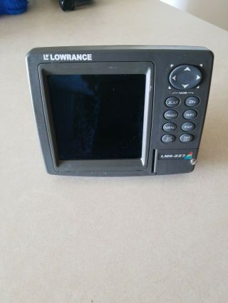 Lowrance Lms - 337c Gps Fishfinder (only Head,  No Other Accessories)