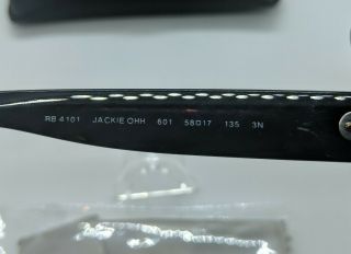 Ray Ban Jackie Ohh 4101 Sunglasses 601 Retail $153 5