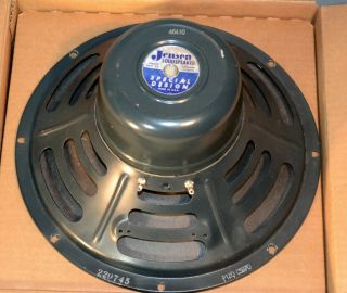 Vintage Jensen Special Design Series 12 " Speaker 1957 Fits Fender Twin Pro Amp