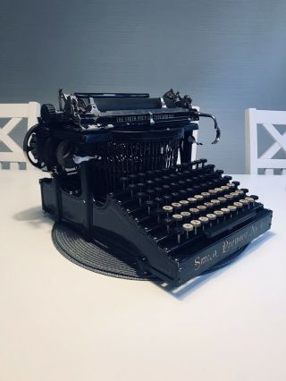 Rare Smith Premier Typewriter Schreibmaschine Máquina de Escrever 打字机 Vintage 6