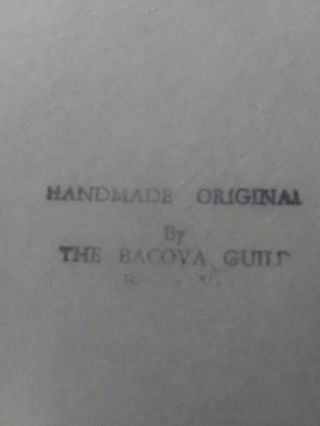 Vintage Bacova Guild large ice bucket red birds and other birds by Grace Gilmore 8