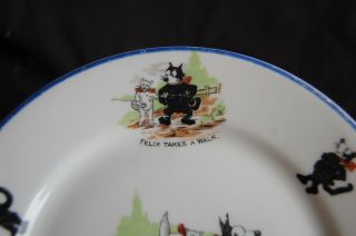 Felix the Cat Warwick China Cartoon Mug - Saucer - Plate - Vintage Antique 1920 - 30s 5