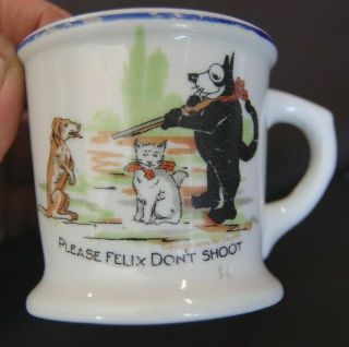 Felix the Cat Warwick China Cartoon Mug - Saucer - Plate - Vintage Antique 1920 - 30s 7