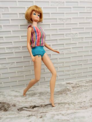 Vintage Barbie Bend Leg American Girl doll,  ash blonde,  Open Road outfit 4