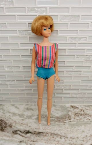 Vintage Barbie Bend Leg American Girl doll,  ash blonde,  Open Road outfit 5
