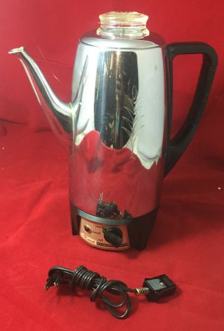Vintage Kord Automatic Percolator Coffee Pot Model P15