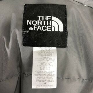 VTG The North Face Jacket Down Puffer Hood Belt Coat Women Small Ski 90s TNF 8