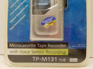 Aiwa TP - M131 Microcassette Voice Recorder.  Vintage. 4