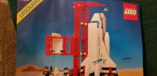 Space Shuttle - 1682 - Vintage 1990 Lego Town 100 Complete Set,  Box Instructio