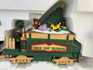 Vintage 1997 Bright Christmas The Holiday Express Animated Train Set No.  380 2