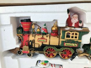Vintage 1997 Bright Christmas The Holiday Express Animated Train Set No.  380 3