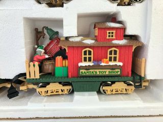 Vintage 1997 Bright Christmas The Holiday Express Animated Train Set No.  380 6