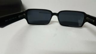Vintage Chanel Sunglasses 5060 - B Swarovski Crystal Black 5060 - B c.  501/91 7