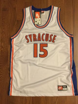 Vintage Nike 94 - 95 Syracuse Orange Michael Lloyd Basketball Jersey W/tags