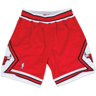Authentic Nba Chicago Bulls Mitchell And Ness Vintage Game Shorts Sz.  52 (2xl)