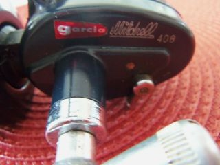 Vintage Garcia/ Mitchell 408 Ultra - Lite Spinning Reel - Made In France