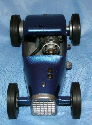 Cameron Rodzy Standard - 1940 ' s 1950 ' s Rare / Vintage Tether Car (Metalic Blue) 11