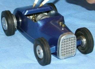 Cameron Rodzy Standard - 1940 ' s 1950 ' s Rare / Vintage Tether Car (Metalic Blue) 9