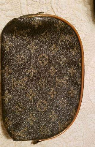 Vintage Louis Vuitton Zip Wallet - Brown Lv Monogram