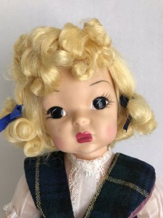 Vintage 16” Terri Lee Doll Chick Yellow Hair Skirt & Blouse 2