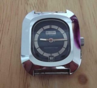 Vintage Buler Calendar Mechanical Gents Wrist Watch,  Old Stock Y44