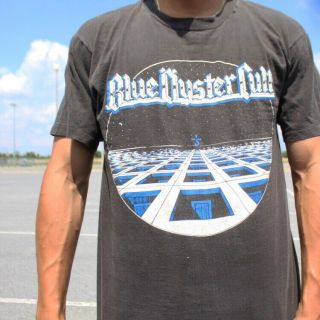 Blue Oyster Cult 1981 Vintage Rare T - Shirt Distressed I Dp